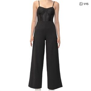 Dylan Ryan Black jumpsuit